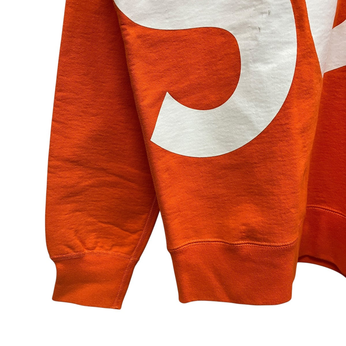 13AWSup Big Logo Crewneckビッグロゴプリントスウェット