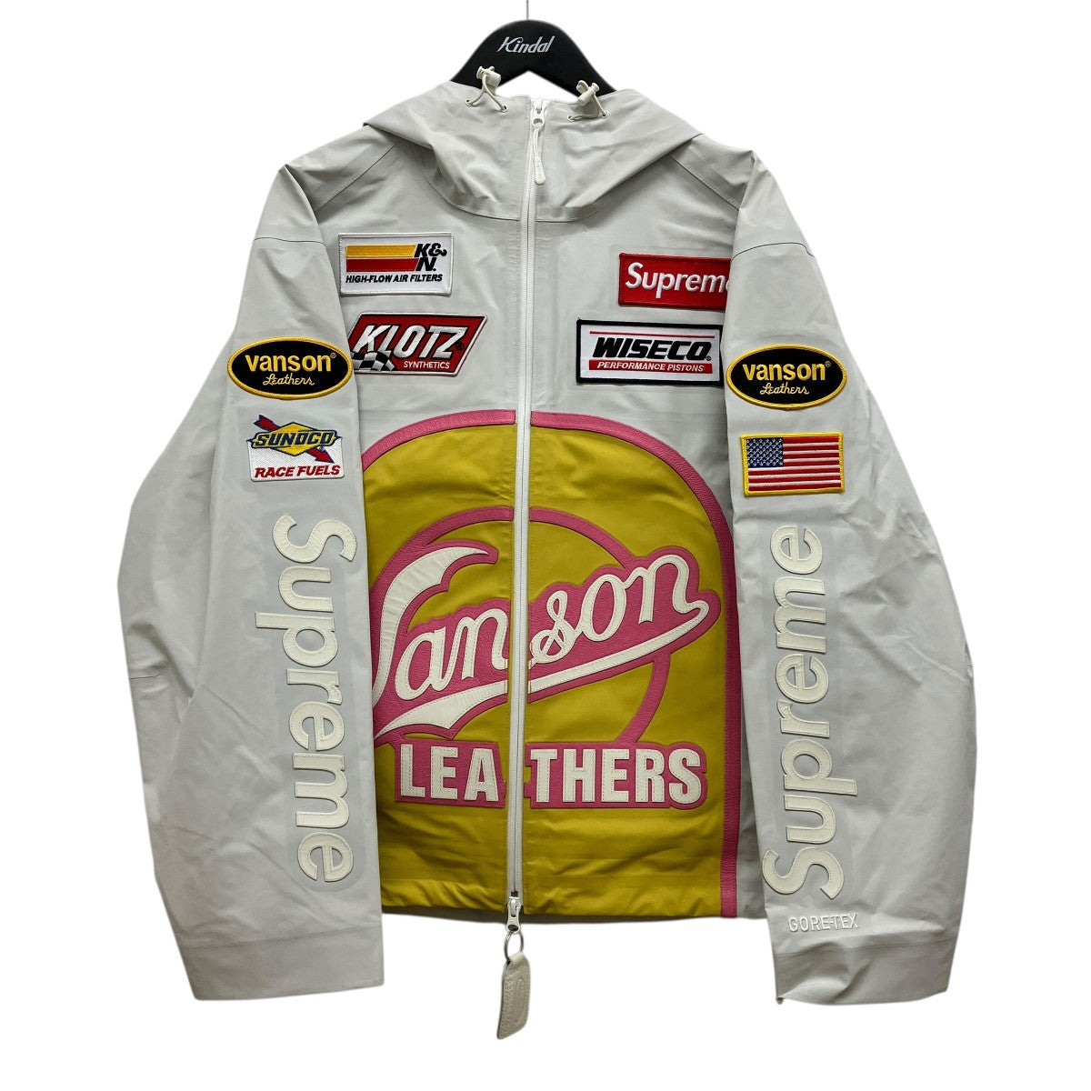 25AWGORE-TEX Shell Jacket  Whiteゴアテックスシェルジャケット