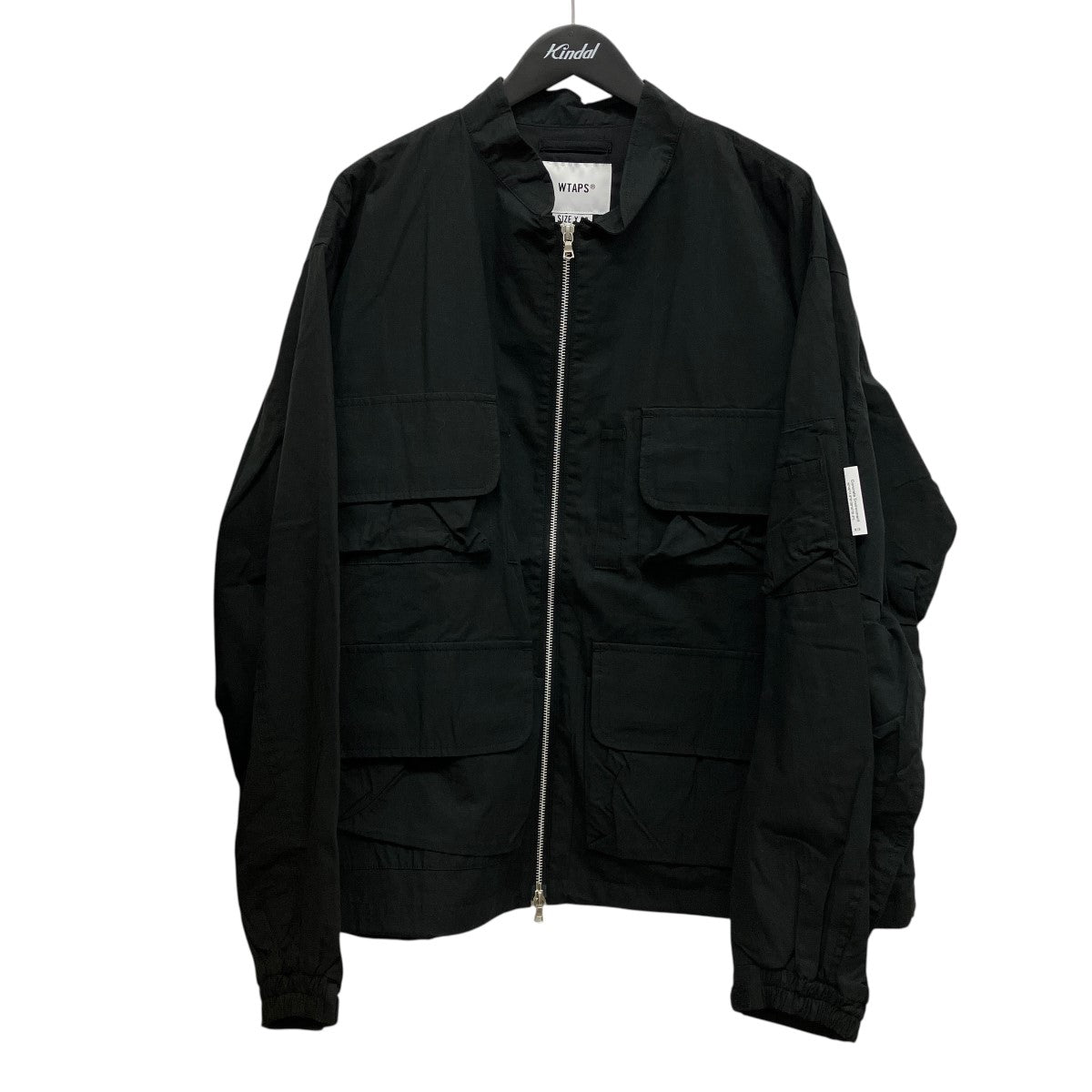 25AWMODULAR 01 JACKET COTTON WEATHERジップアップミリタリージャケット252WDT-JKM02