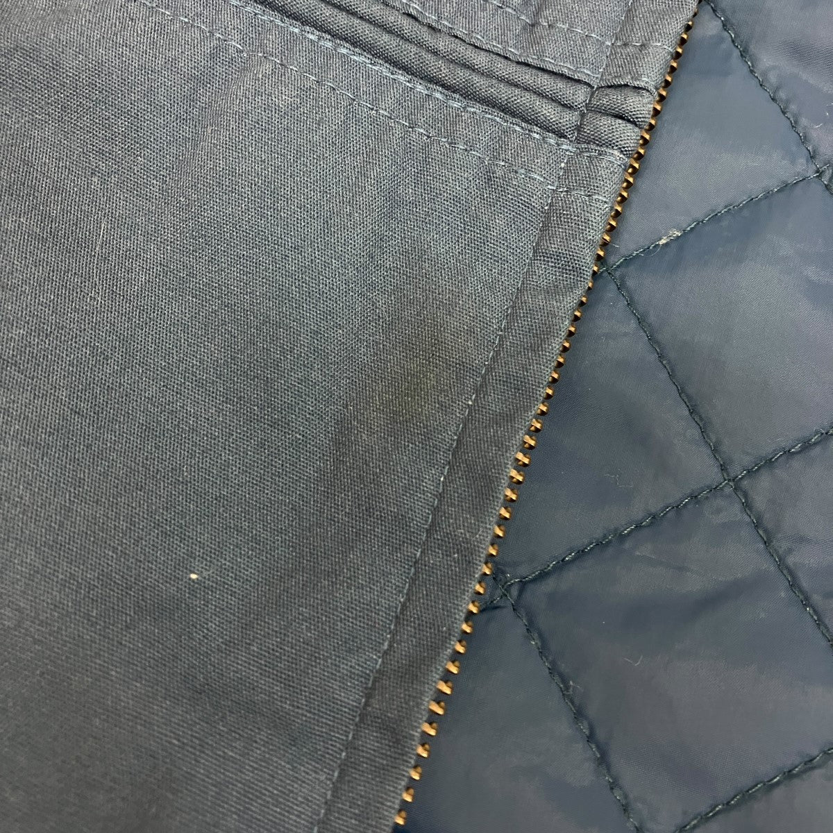 Supreme×THRASHER Poplin Crew Jacket Blueバック刺しゅう中綿ブルゾン 古着・中古-10枚目のアイテム画像