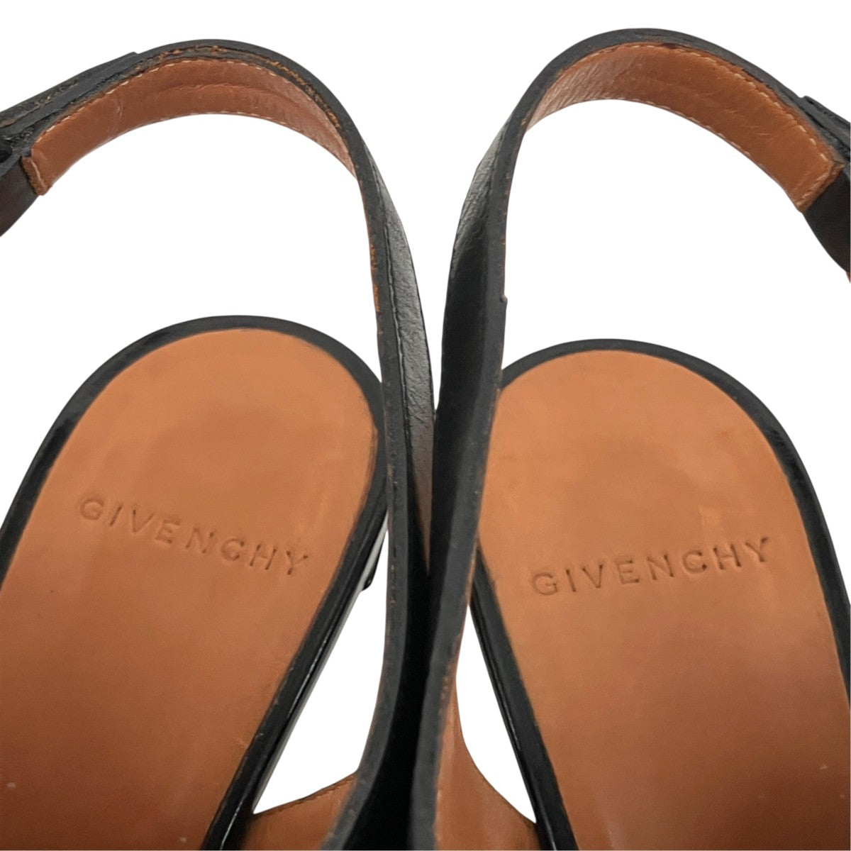 GIVENCHY(ジバンシィ) ストラップヒールサンダル ブラック サイズ 37