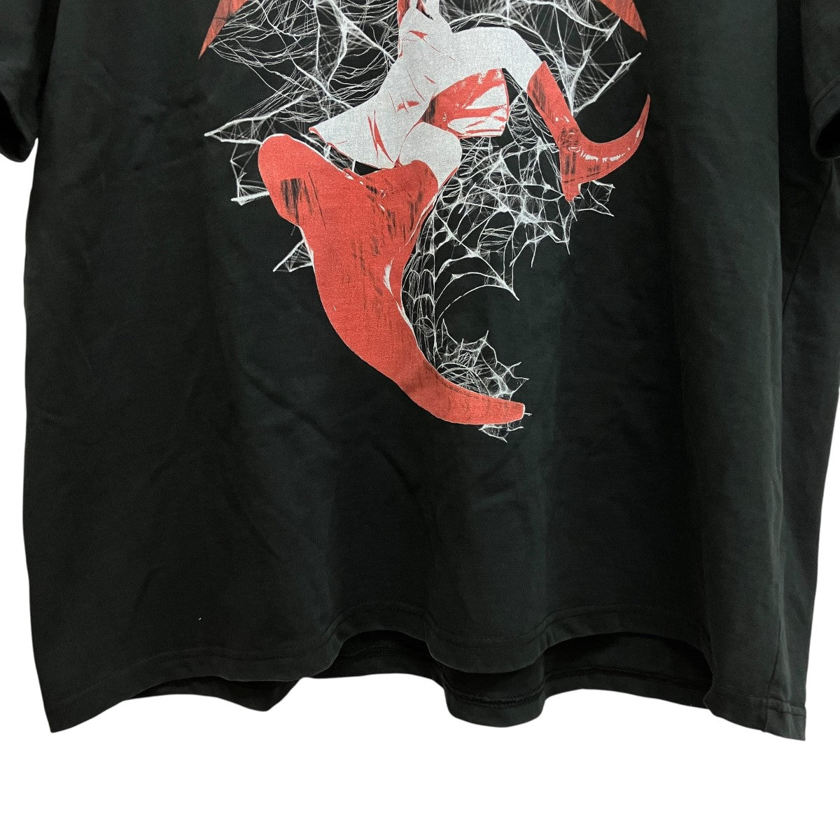 X-Ray Spider Queen Printed Cotton T-ShirtプリントTシャツT-SHIRT X-RAY SPIDER QUEEN