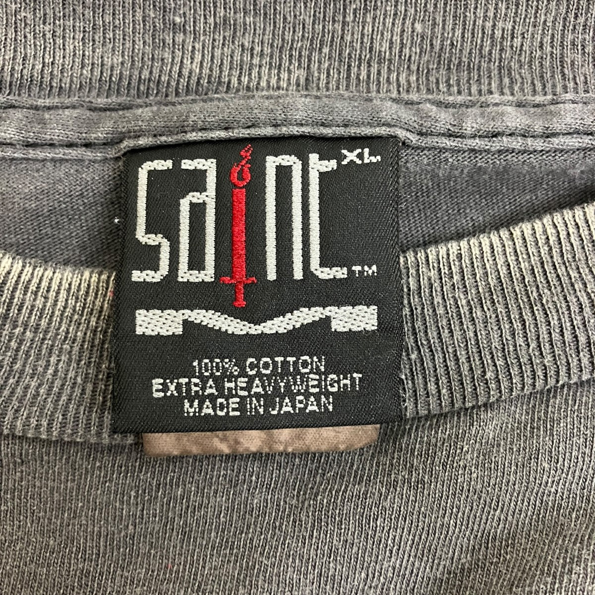 25SS×Kosuke Kawamura COMPLETE CONTRL KK LS TEEヴィンテージ加工プリントカットソーSM-HR8-0000-C26