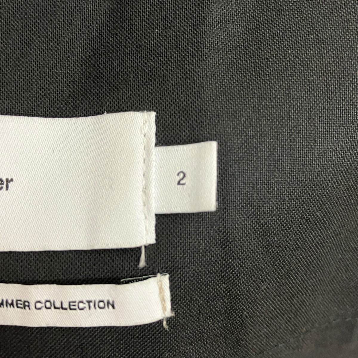 25SSTechno Wool Nylon Wide Tapered Trousersイージーパンツ