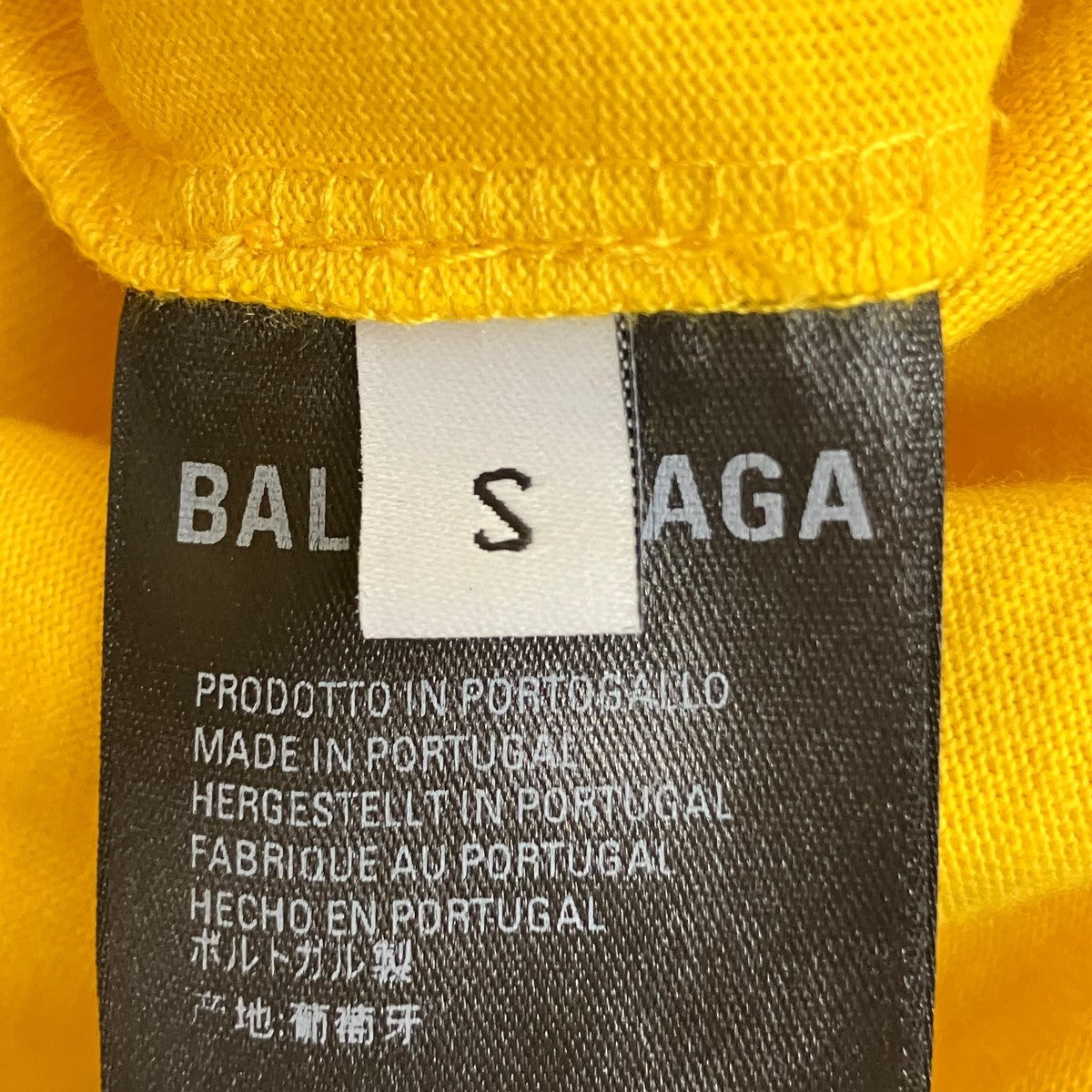 BALENCIAGA Political Campaign Logo T-shirt刺しゅうロゴＴシャツ641675 TKVJ1 古着・中古-6枚目のアイテム画像