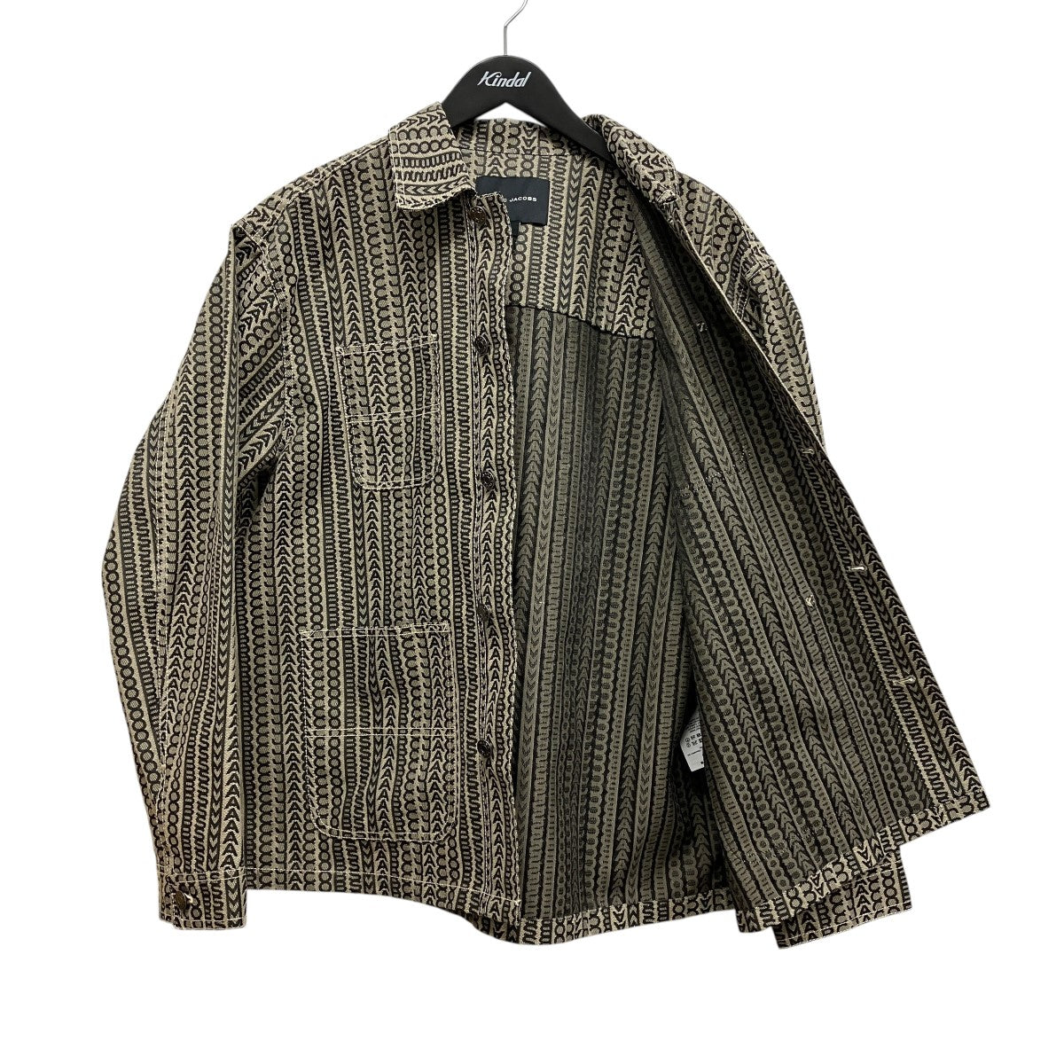 MONOGRAM PAINTERS JACKET総柄コットンジャケットV207J12SP22-261