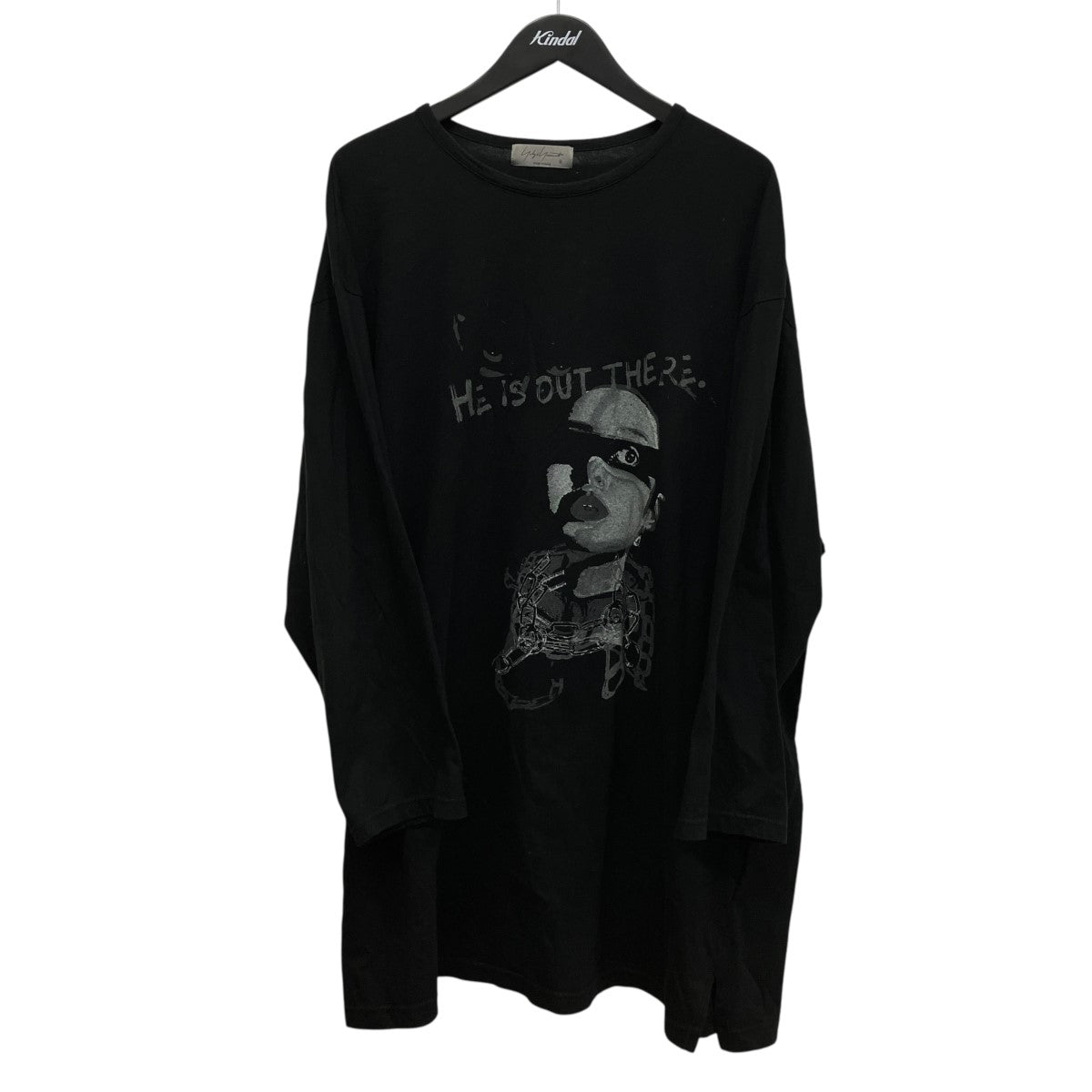 21SSHE IS OUT PRINT BIG LONG SLEEVESプリントカットソーHD-T47-055