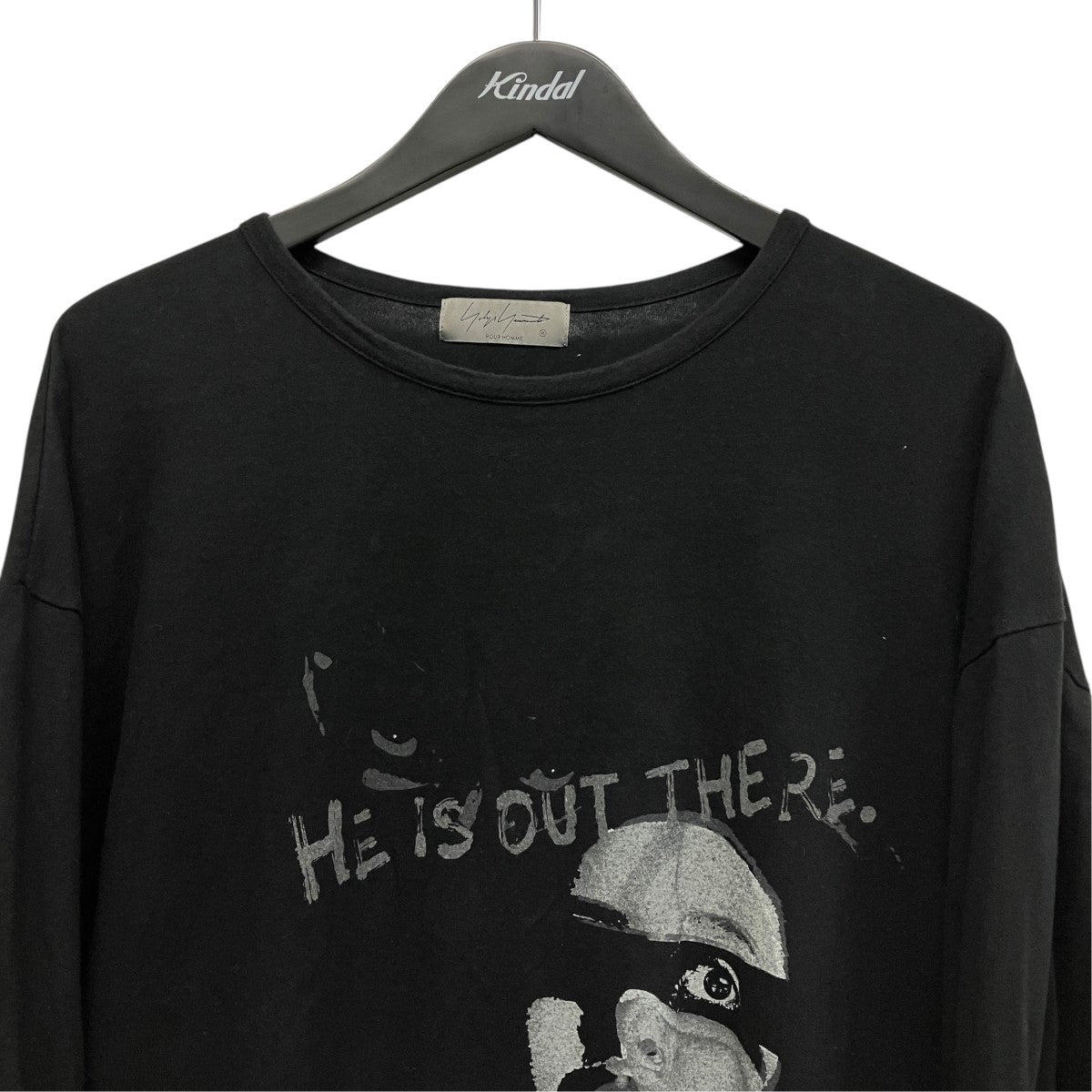21SSHE IS OUT PRINT BIG LONG SLEEVESプリントカットソーHD-T47-055