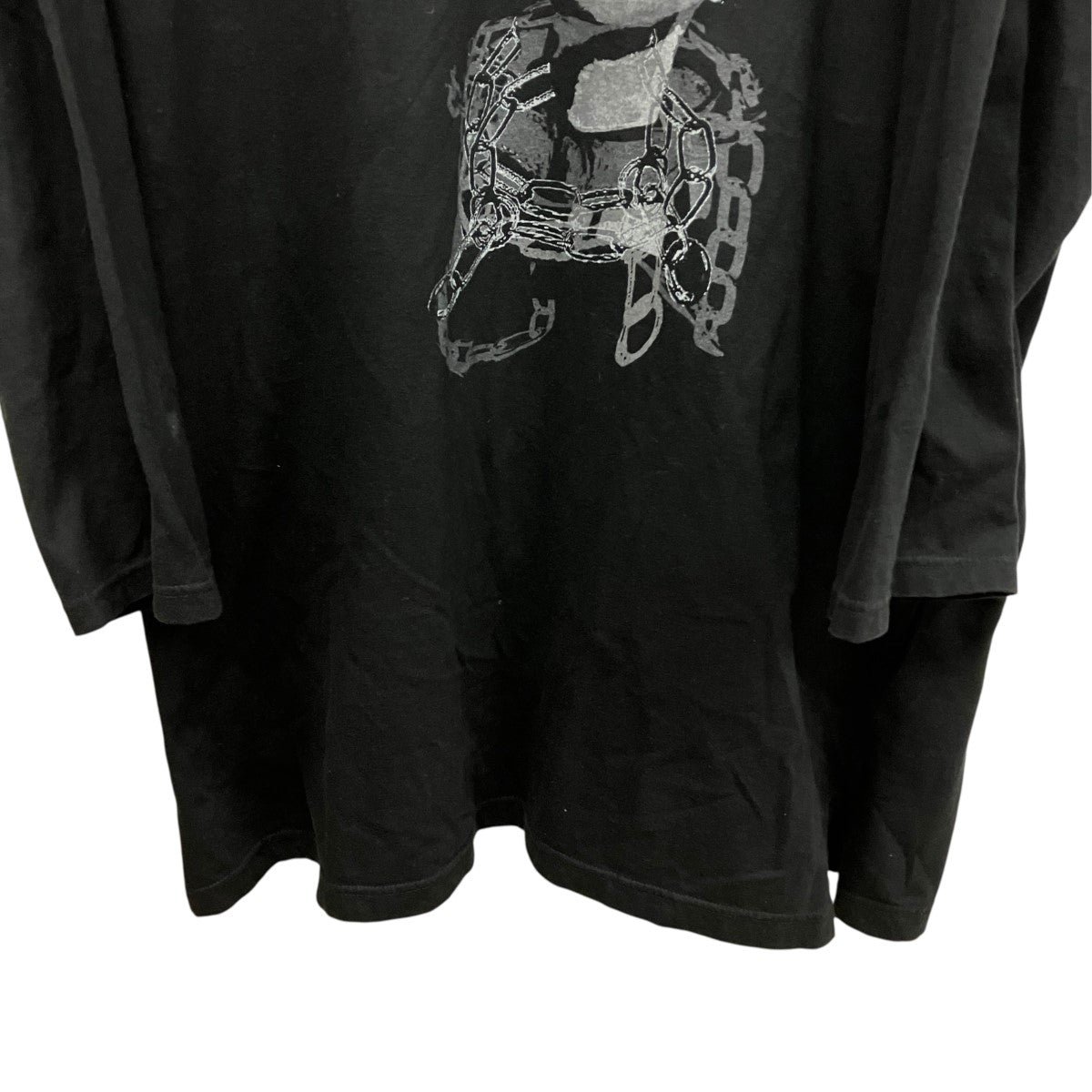 21SSHE IS OUT PRINT BIG LONG SLEEVESプリントカットソーHD-T47-055