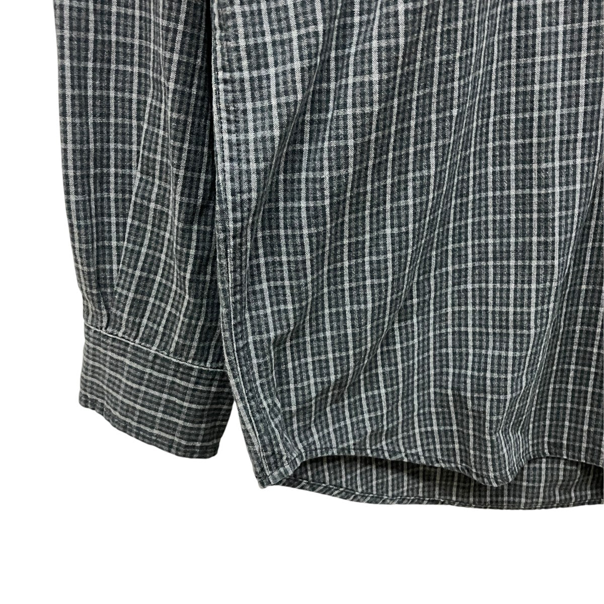 Eddie Bauer チェックシャツ0514 古着・中古-5枚目のアイテム画像