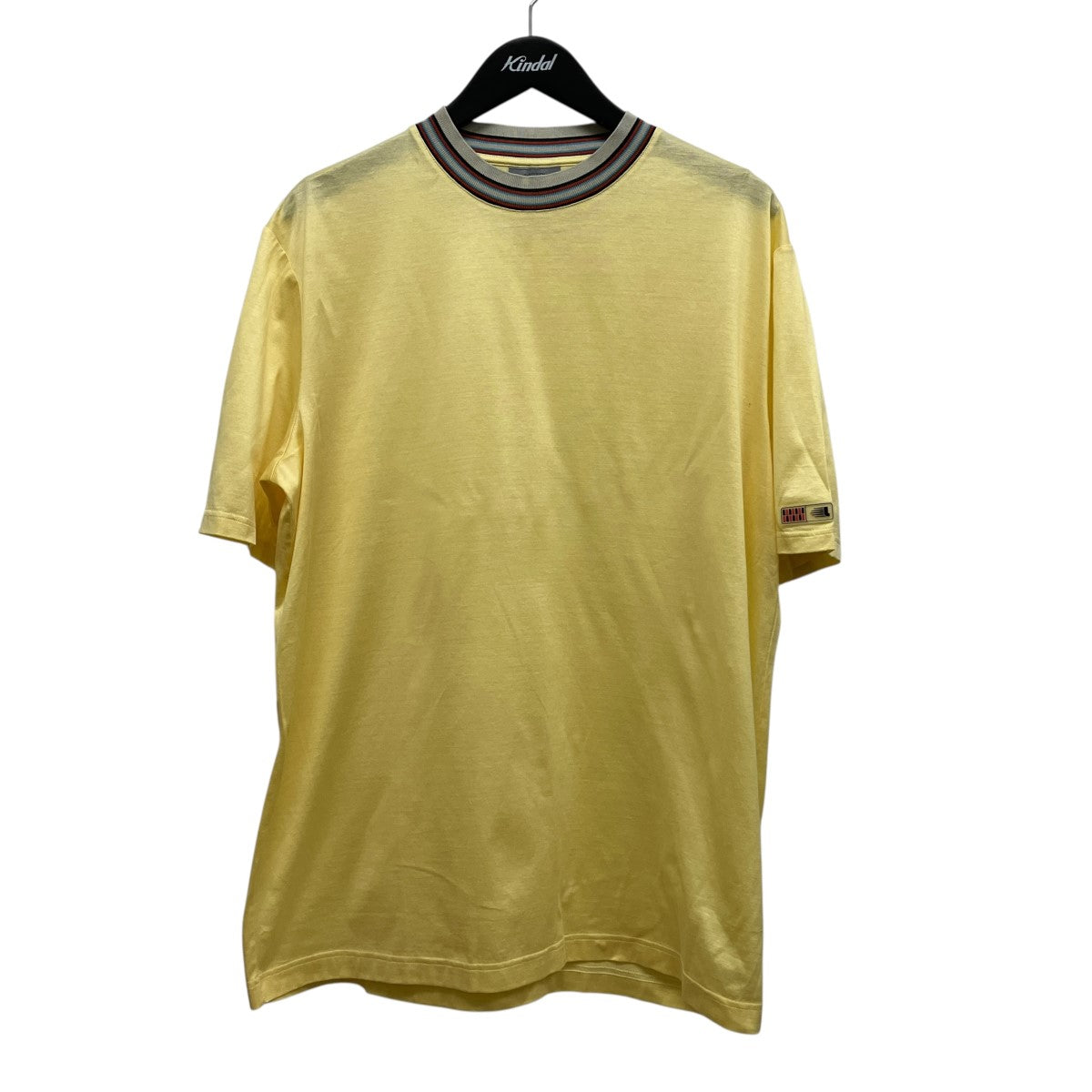 襟リブ切替TシャツRMJE0016E18/82