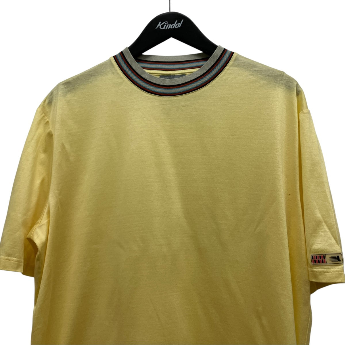 襟リブ切替TシャツRMJE0016E18/82