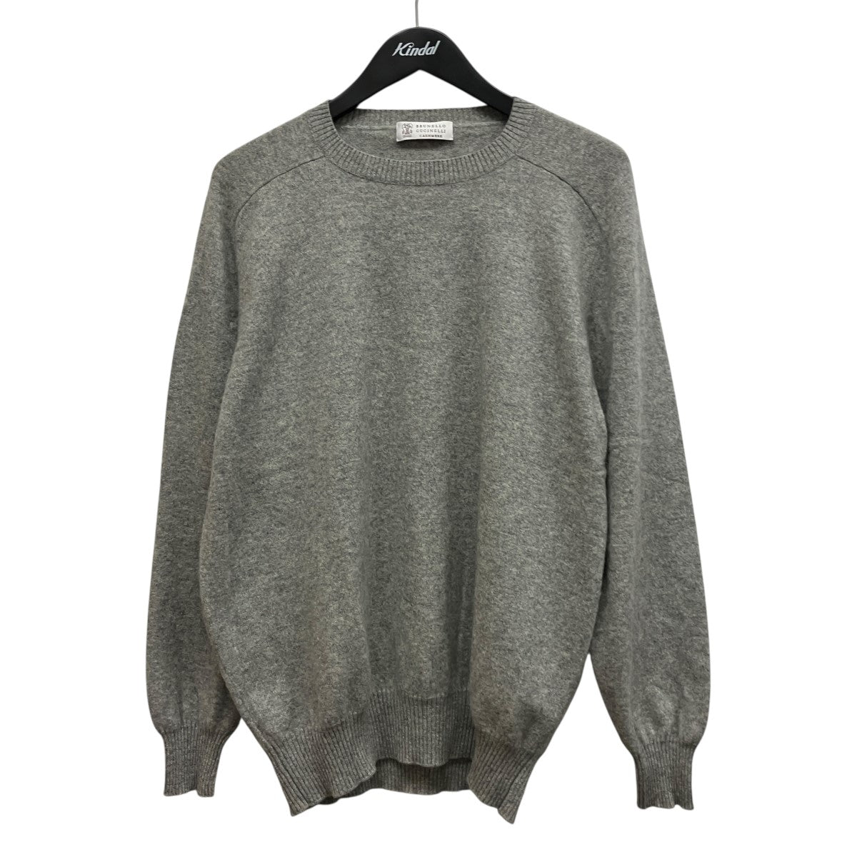 BRUNELLO CUCINELLI エルボーパッチカシミヤニット 古着・中古-1枚目のアイテム画像