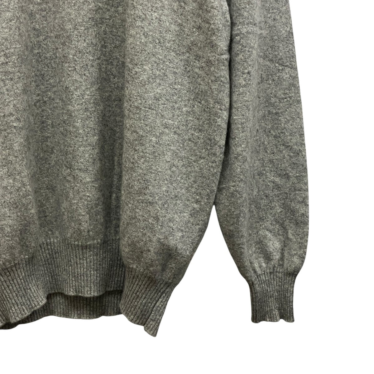 BRUNELLO CUCINELLI エルボーパッチカシミヤニット 古着・中古-4枚目のアイテム画像
