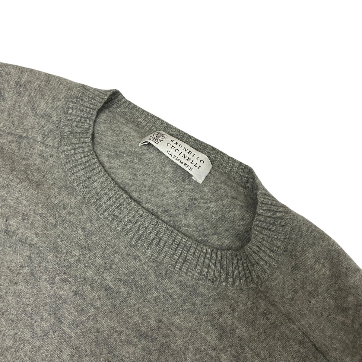 BRUNELLO CUCINELLI エルボーパッチカシミヤニット 古着・中古-5枚目のアイテム画像