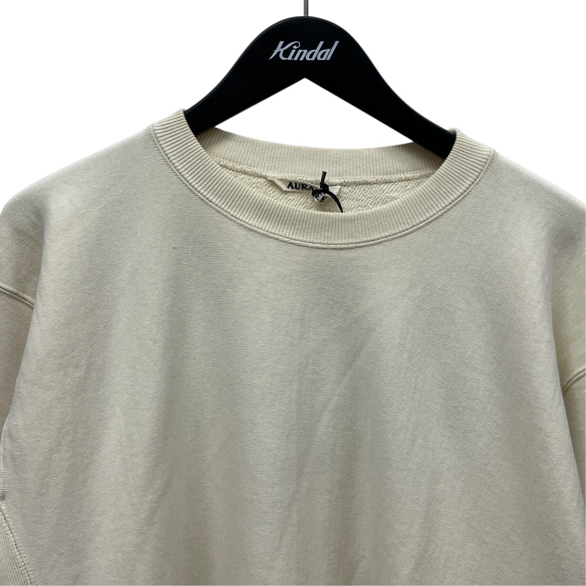 AURALEE 25SSクルーネックスウェットA25SP02TU SMOOTH SOFT BD SWEAT P/O 古着・中古-3枚目のアイテム画像