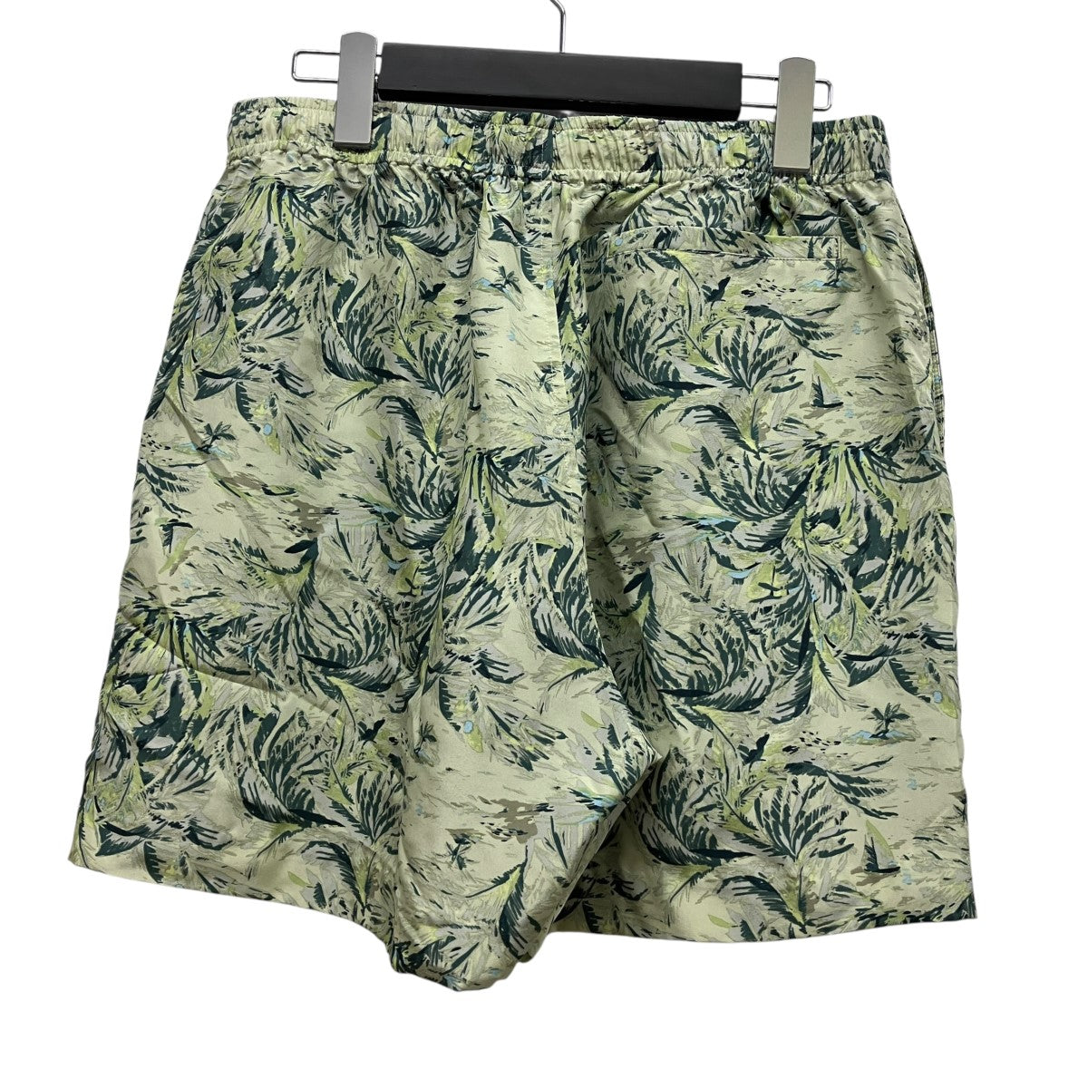 26SS総柄ハーフパンツA26SP02AP PRINTED AIRY SILK SHORTS