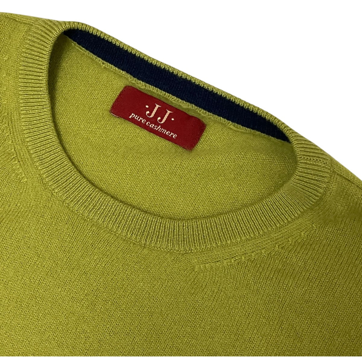 JJ pure cashmere カシミヤクルーネックニット 古着・中古-5枚目のアイテム画像