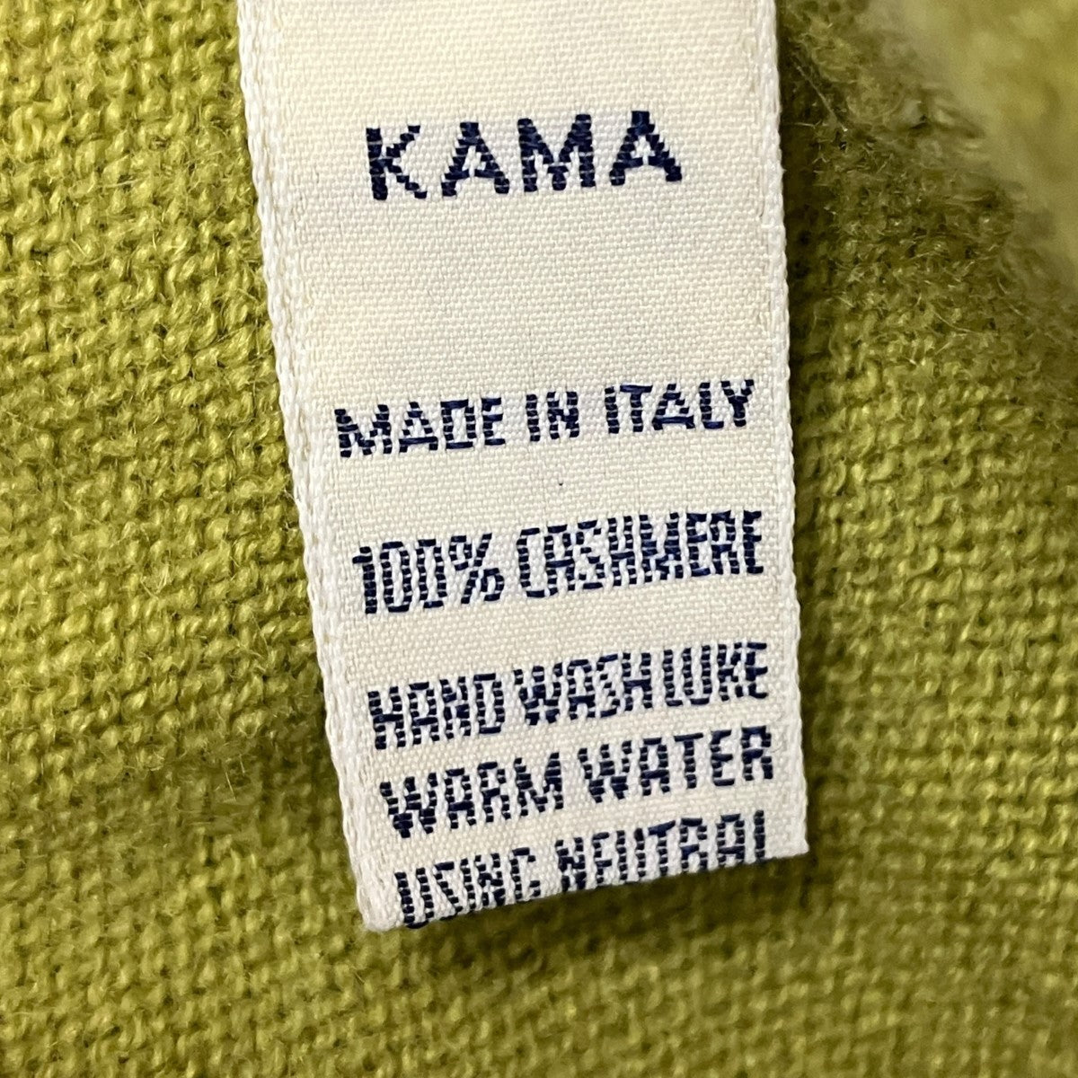 JJ pure cashmere カシミヤクルーネックニット 古着・中古-6枚目のアイテム画像