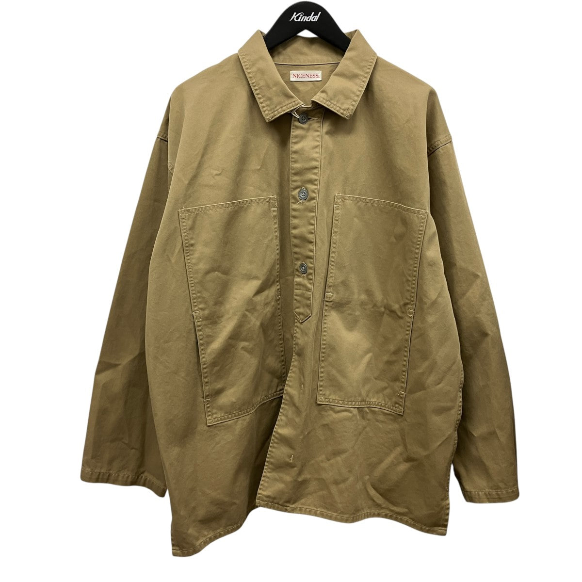NICENESS カバーオールNN-2301B16 C.COXON 古着・中古-1枚目のアイテム画像