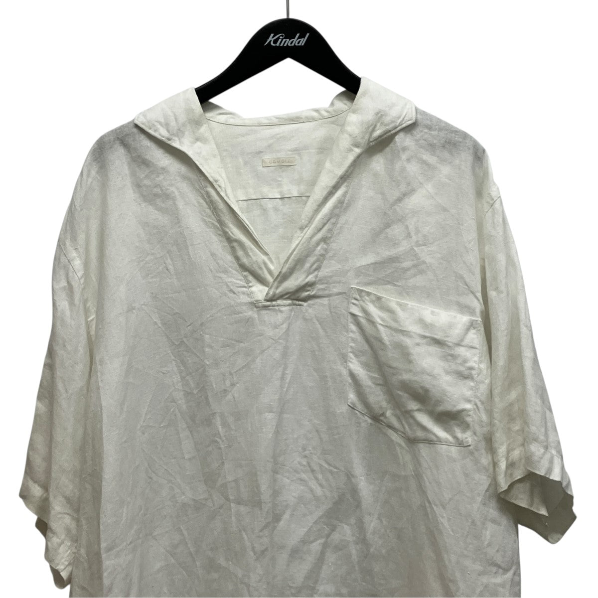 ヘンプ半袖スキッパーシャツX01-02018 CANAPA SKIPPER SHORT SLEEVE SHIRT
