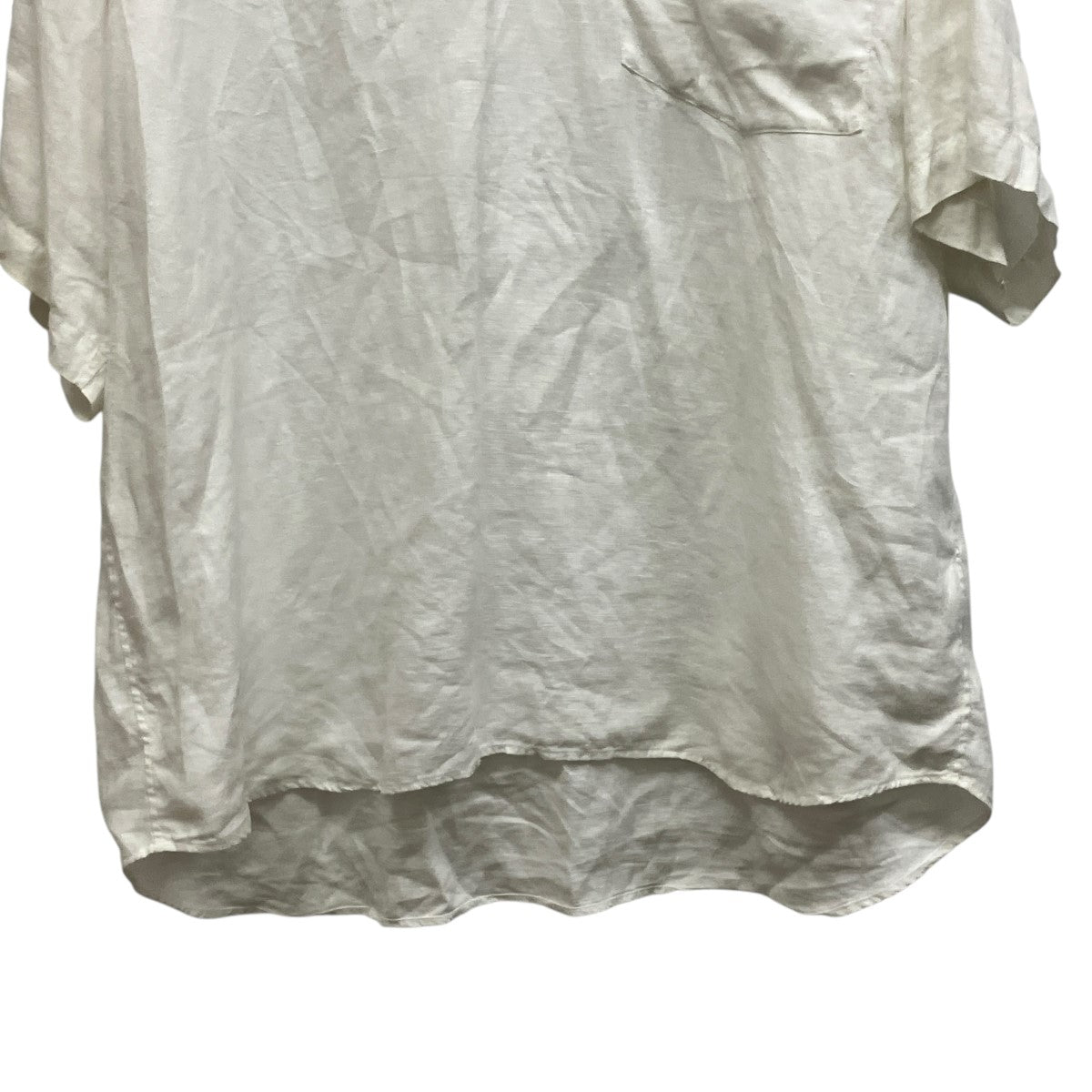 ヘンプ半袖スキッパーシャツX01-02018 CANAPA SKIPPER SHORT SLEEVE SHIRT