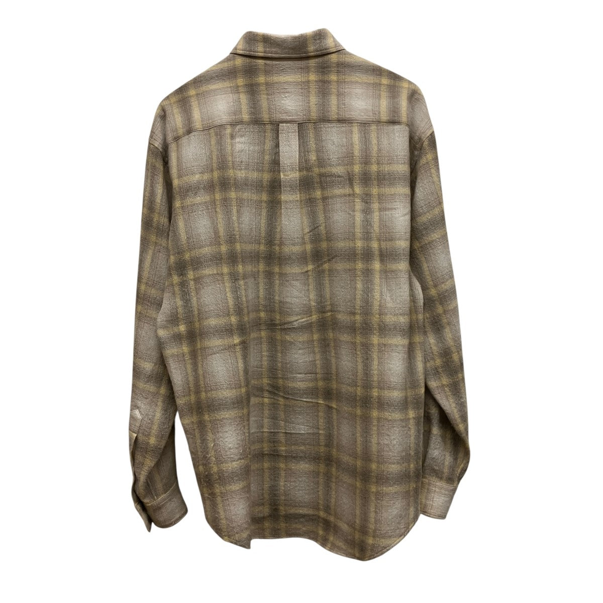 24AWチェックシャツA24AS01WN AIRY WOOL CHECK SHIRT