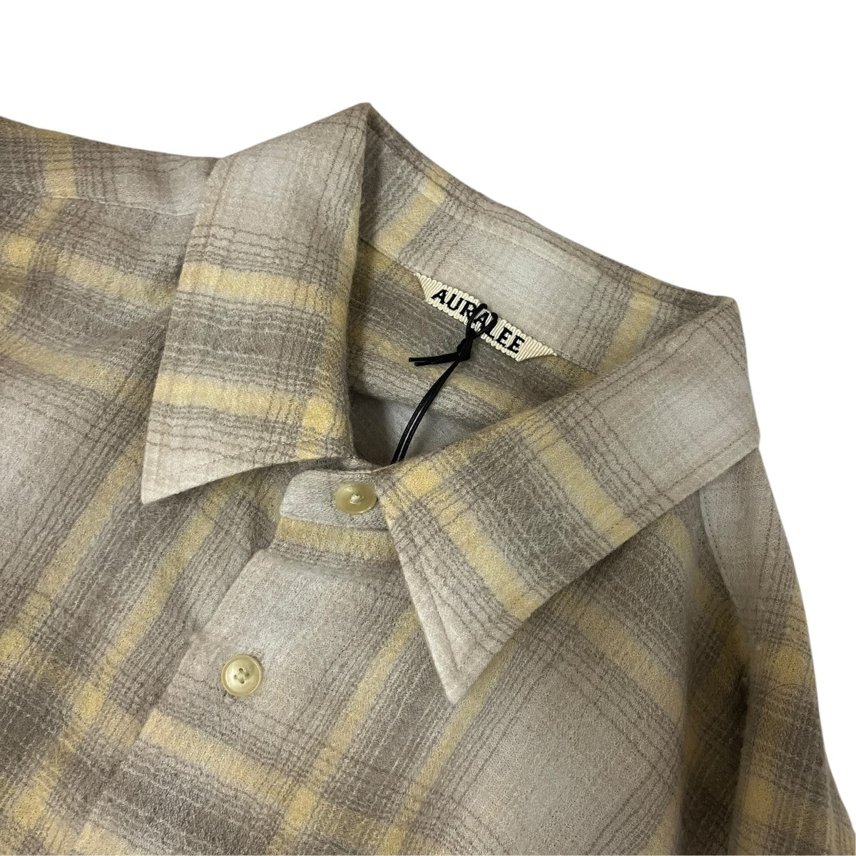 24AWチェックシャツA24AS01WN AIRY WOOL CHECK SHIRT