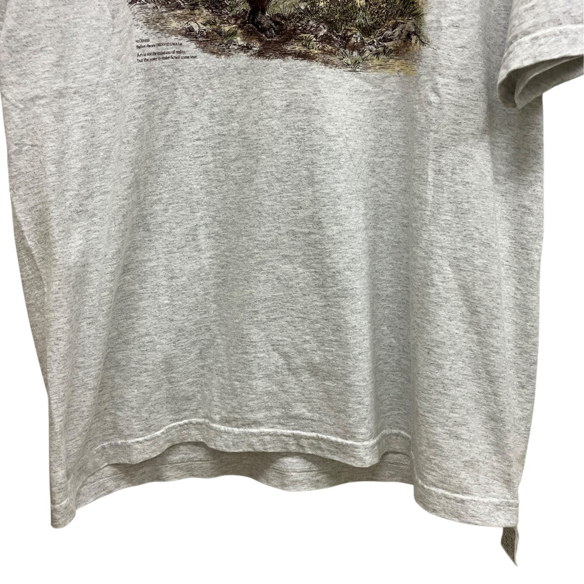 プリントTシャツNN-4102J16 U.BERNARD UMA Print Tee Shirt