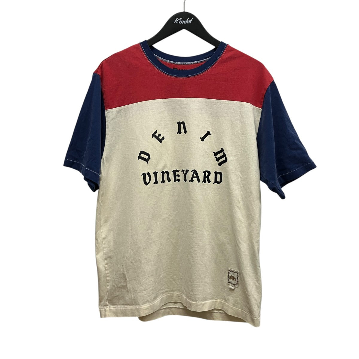 Dear Boro Denim Vineyard TeeロゴプリントTシャツ793-6134006