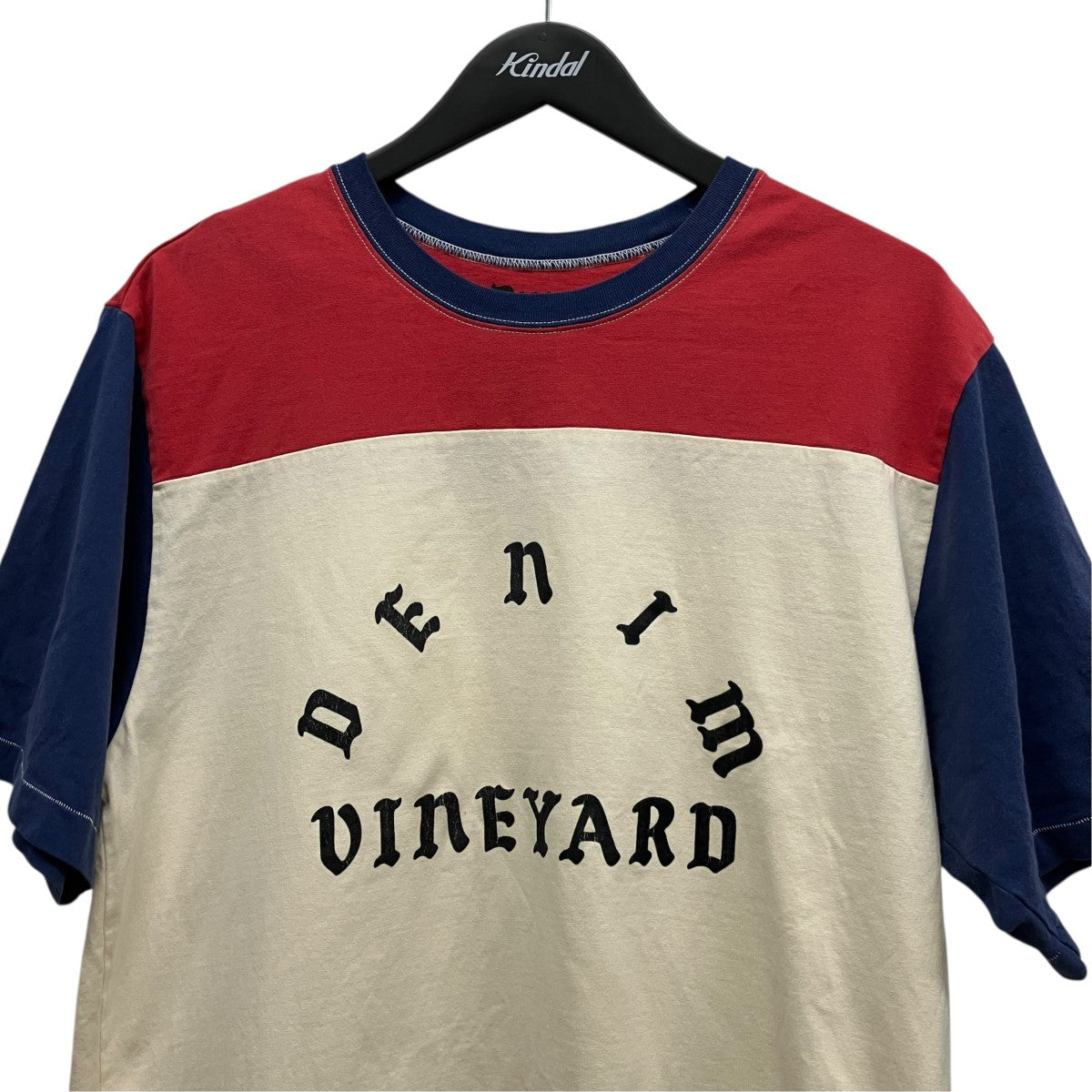 Dear Boro Denim Vineyard TeeロゴプリントTシャツ793-6134006
