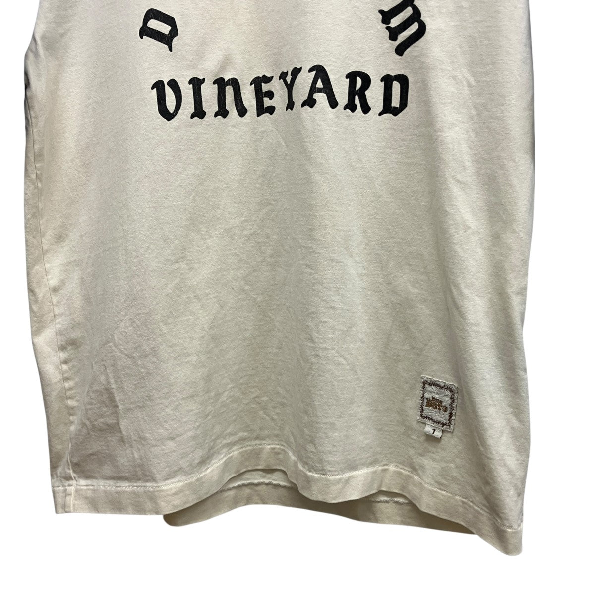 Dear Boro Denim Vineyard TeeロゴプリントTシャツ793-6134006