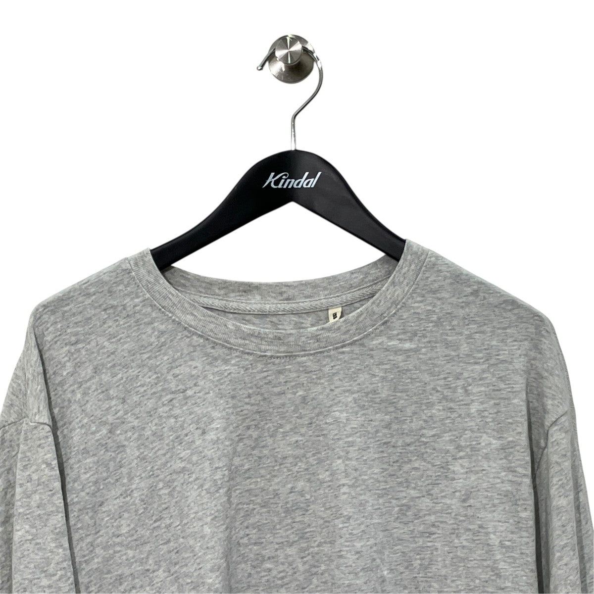 ロゴプリントロングスリーブTシャツ121-264-0001-0-1394