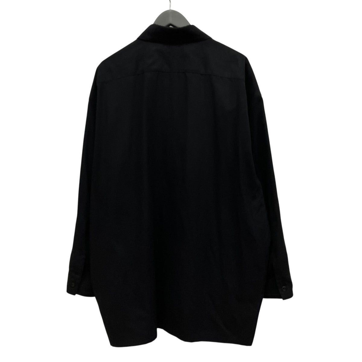 Micro light suede（マイクロライトスエード）フェイクスエード長袖シャツ09S23SS166S