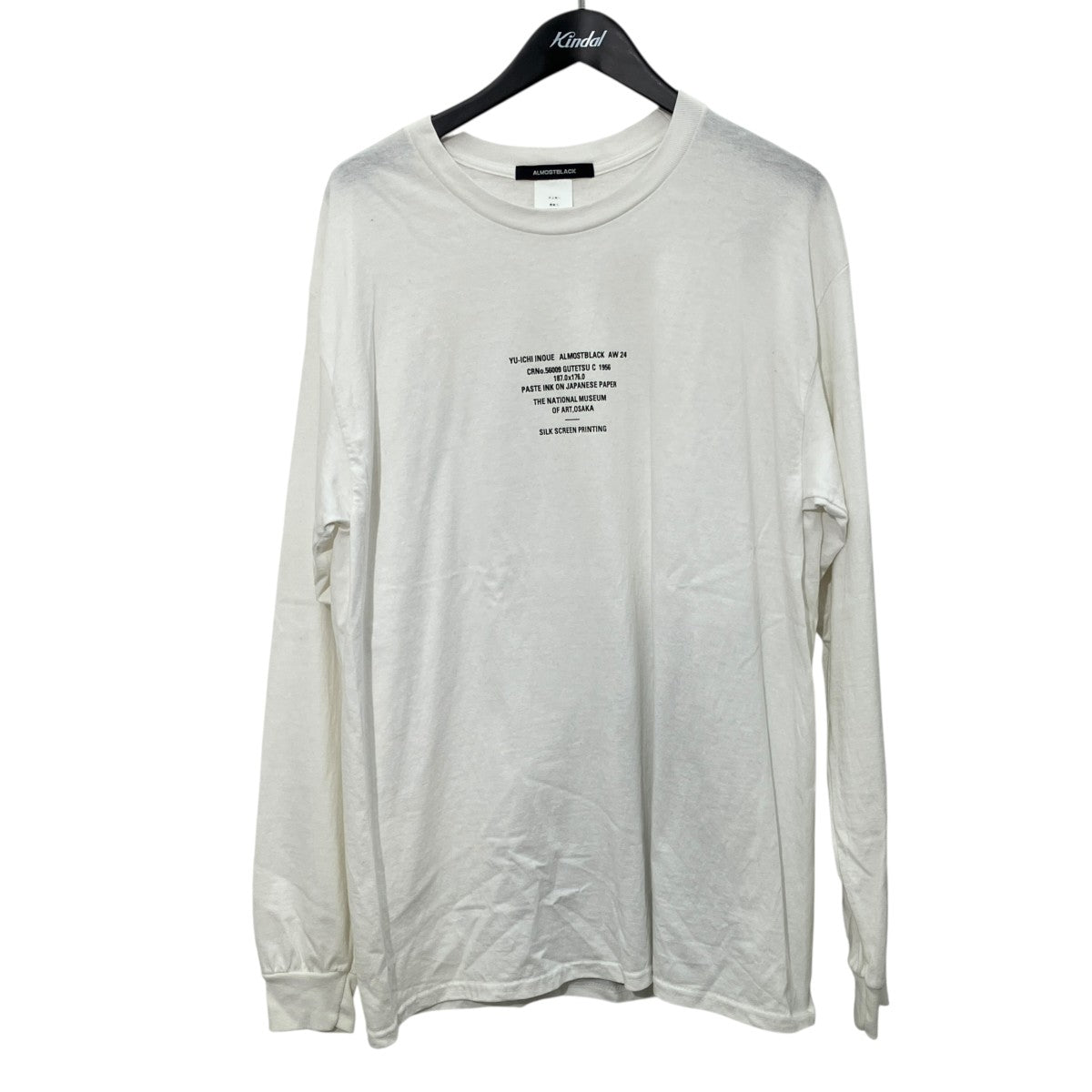 C-NECK PRINT LONG TeeプリントロングスリーブTシャツ24AW-CS07