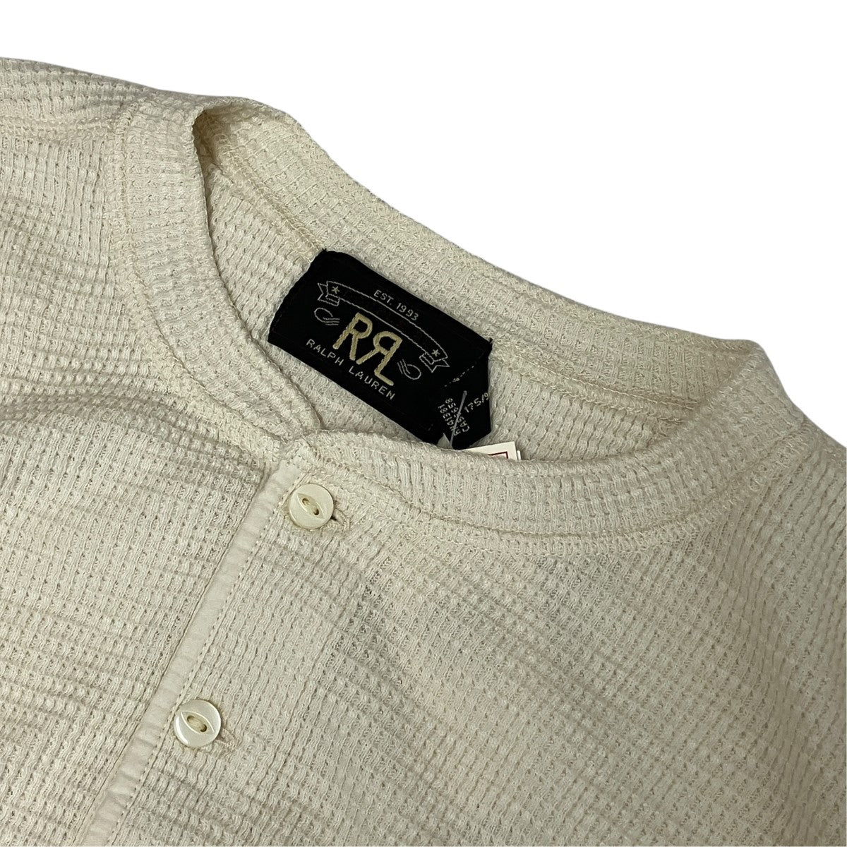 RRL ヘンリーネックロングスリーブワッフルシャツ782504859001 古着・中古-5枚目のアイテム画像
