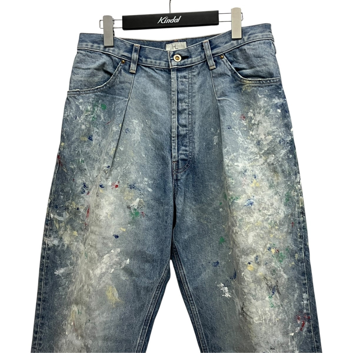 15oz Denim Tack Splash 4PK汚れデニムパンツ21-030-HL-8010-1