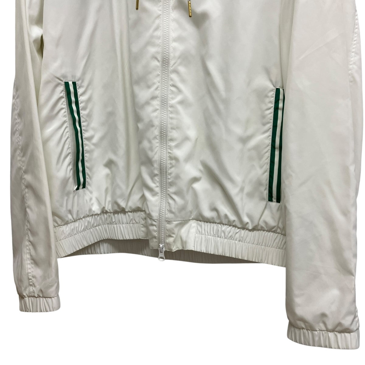 23AWTENNIS HORIZON SHELL SUIT TRACK JACKETジップアッププリントナイロンジャケットU-MF23-JK-033-02