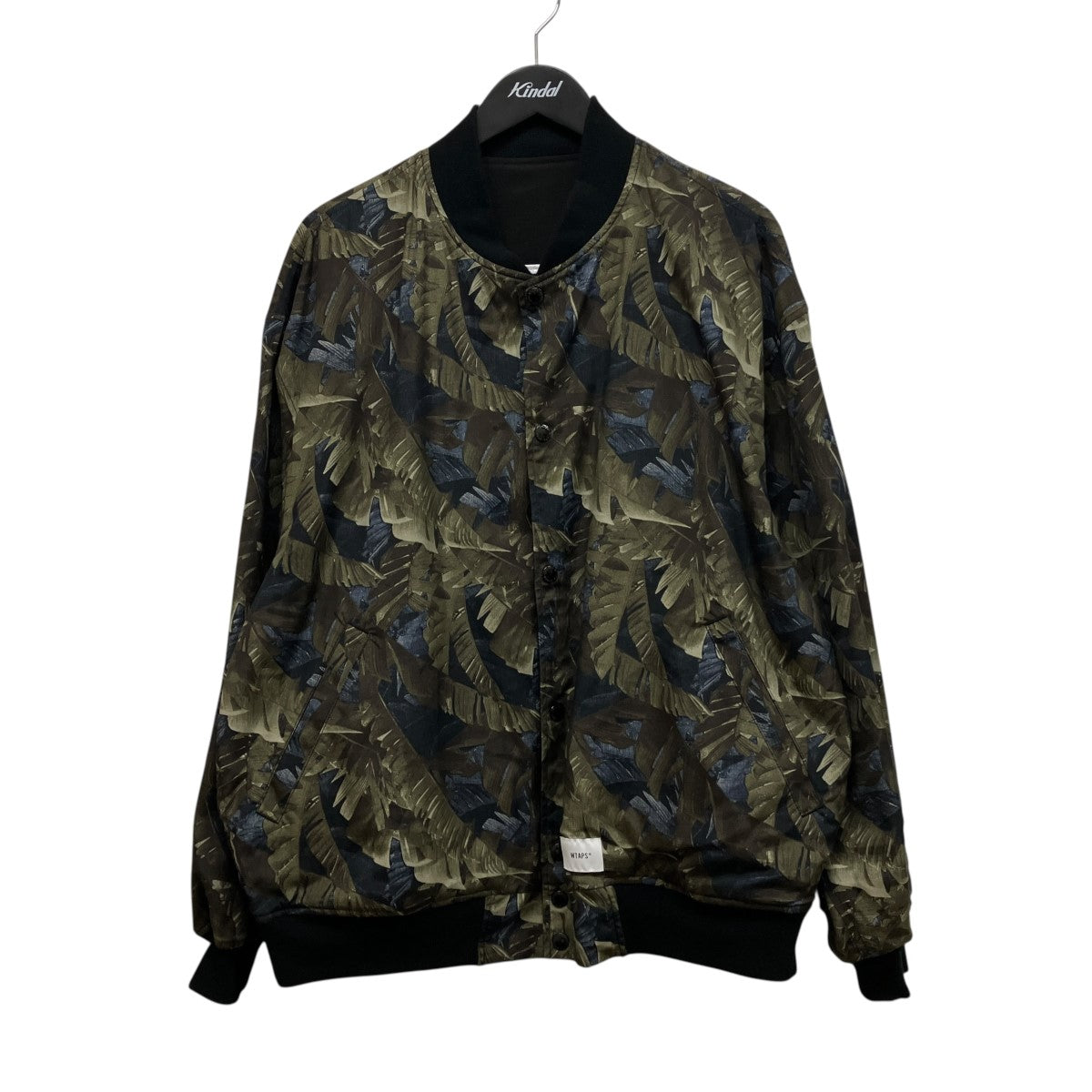 WTAPS 24SSTEAM JACKET CTPL． TWILL． PRTCリバーシブルブルゾン241WVDT-JKM01 古着・中古-1枚目のアイテム画像