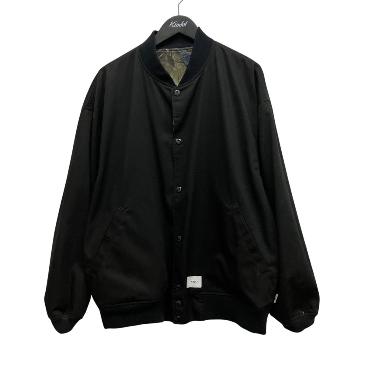WTAPS 24SSTEAM JACKET CTPL． TWILL． PRTCリバーシブルブルゾン241WVDT-JKM01 古着・中古-3枚目のアイテム画像