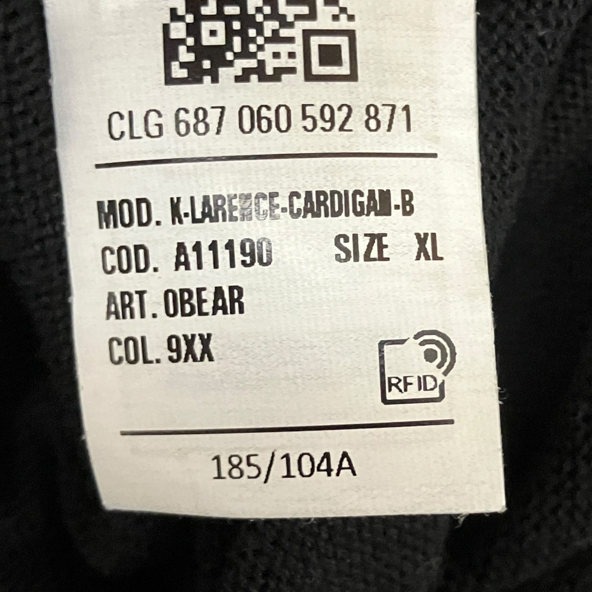 K-LAREMCE-CARDIGAN-BグラデーションニットカーディガンA11190