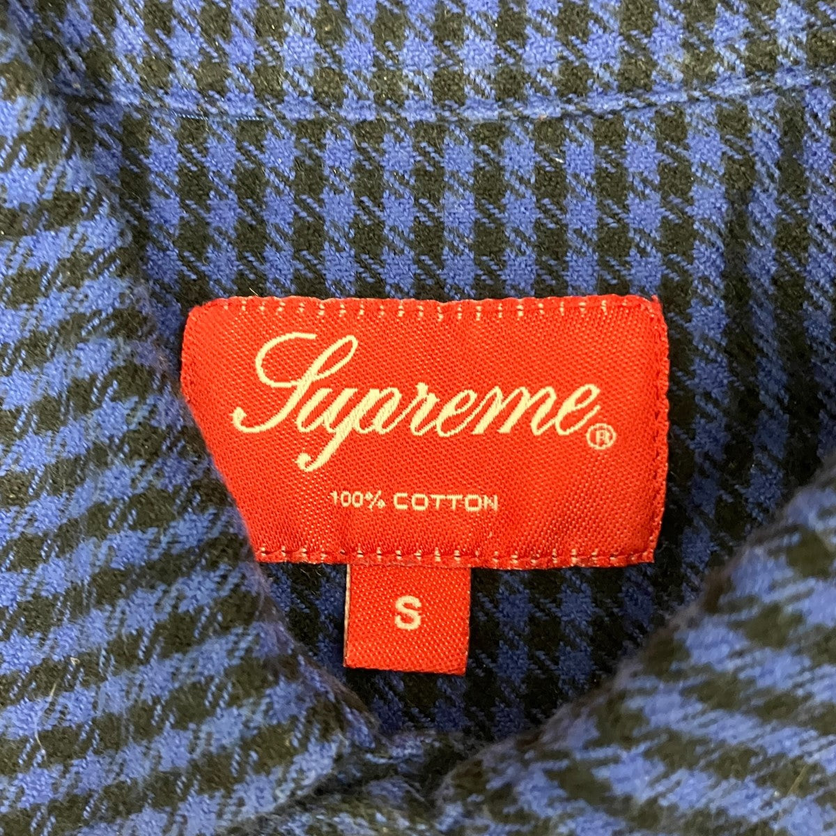 Supreme チェックシャツ 古着・中古-6枚目のアイテム画像