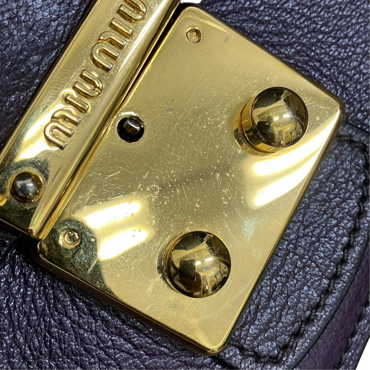 レザーショルダーバッグ