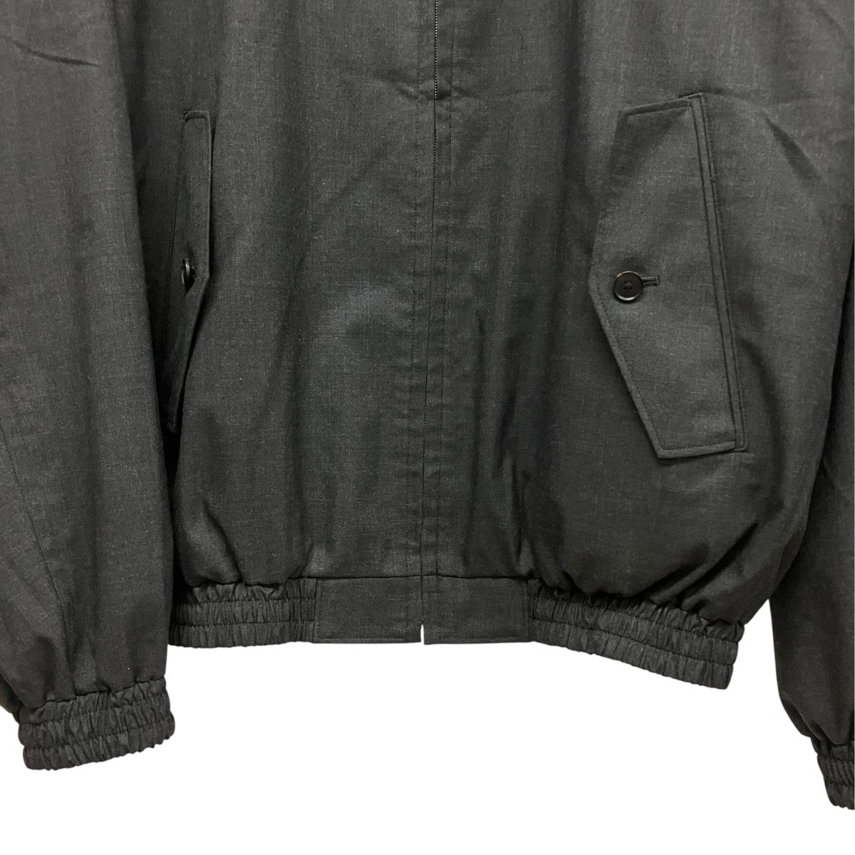 ULTRA FINE TROPICAL WOOL ZIP BLOUSONトロピカルウールブルゾンA26SB01MT