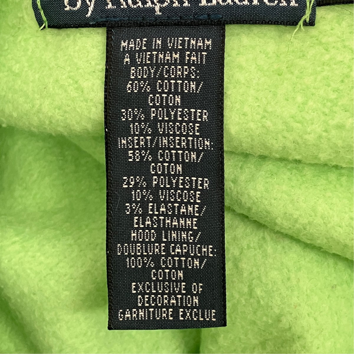 ベトナム製ポニー刺繍ZIP UPパーカー