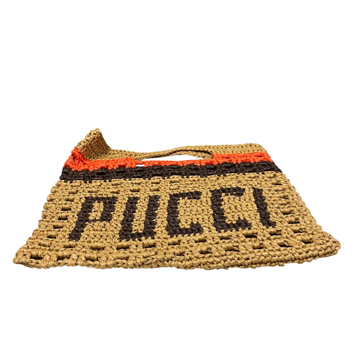 Emilio Pucci ロゴクロシェハンドバッグ 古着・中古-3枚目のアイテム画像
