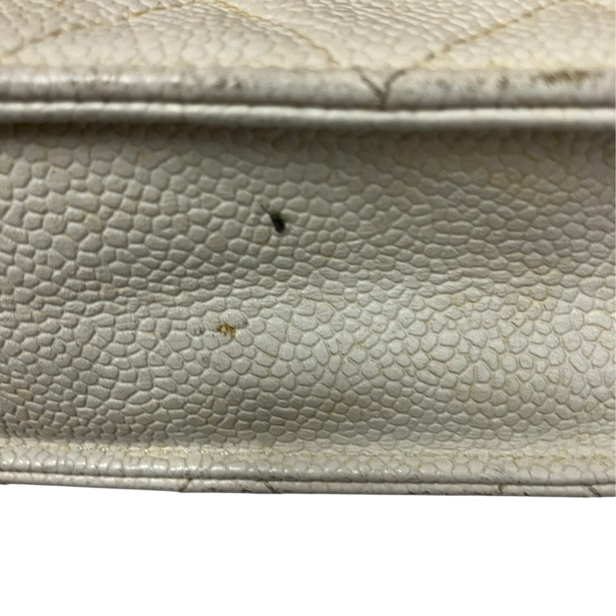 CHANEL スクエアフラップマトラッセチェーンショルダーバッグ 古着・中古-6枚目のアイテム画像