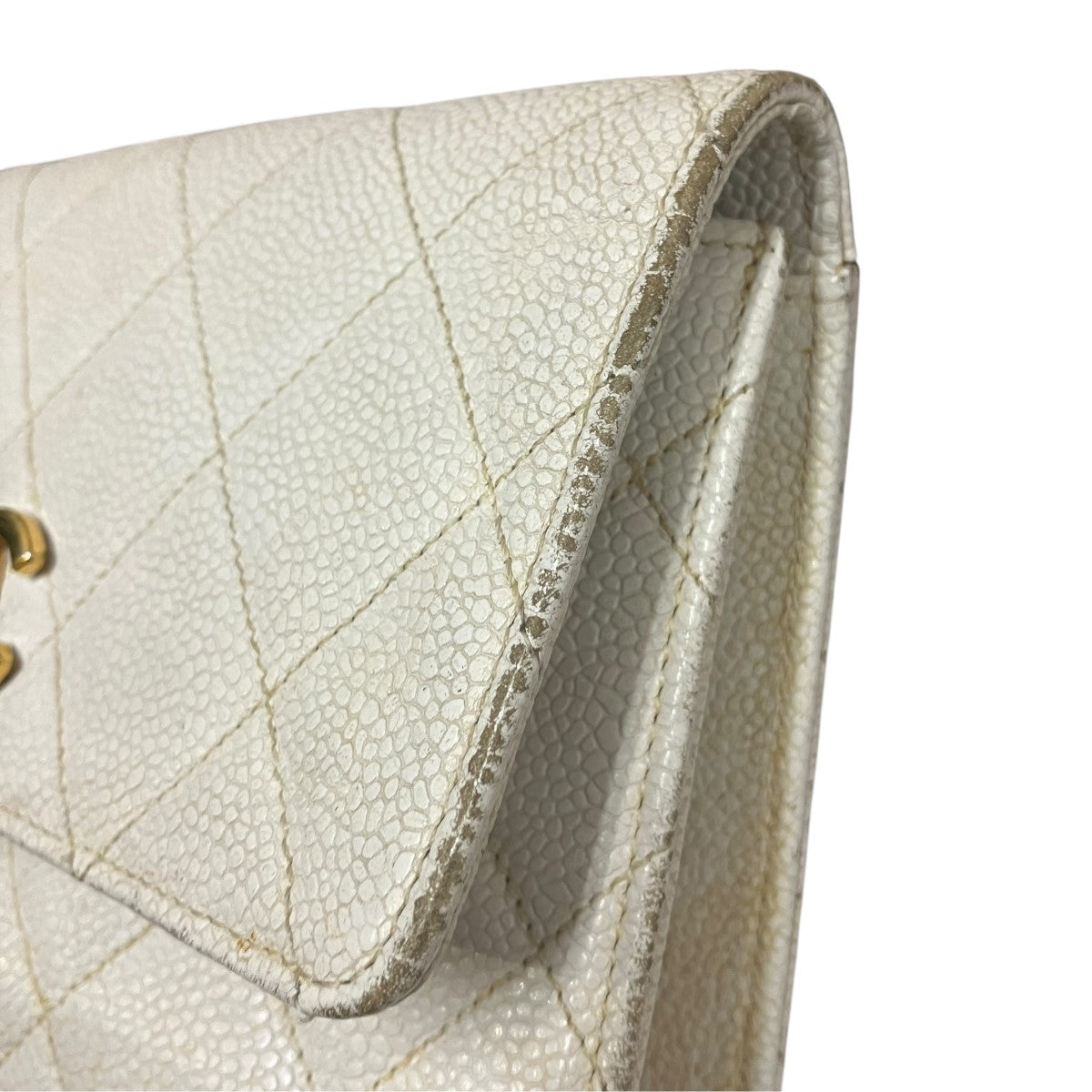 CHANEL スクエアフラップマトラッセチェーンショルダーバッグ 古着・中古-8枚目のアイテム画像
