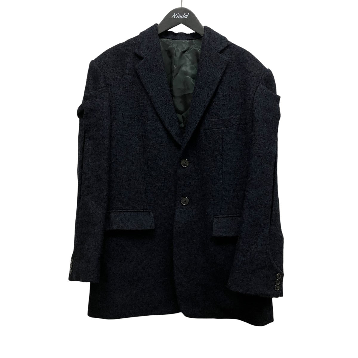 20AWBOUCLE ARM BELTED JACKET COATアルパカ混アームスリットテ-ラードジャケットFU-M-JK003