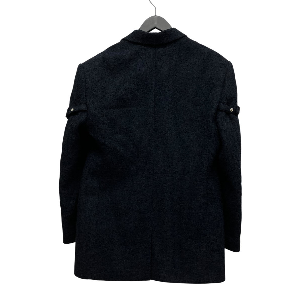 20AWBOUCLE ARM BELTED JACKET COATアルパカ混アームスリットテ-ラードジャケットFU-M-JK003
